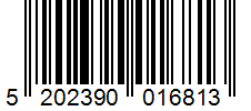 Barcode 5202390016813