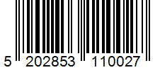 Barcode 5202853110027