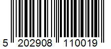 Barcode 5202908110019