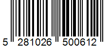 Barcode 5281026500612