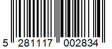 Barcode 5281117002834