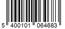 Barcode 5400101064683