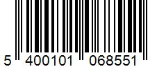 Barcode 5400101068551