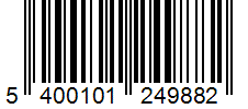 Barcode 5400101249882