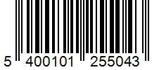 Barcode 5400101255043
