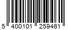 Barcode 5400101259461