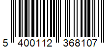 Barcode 5400112368107