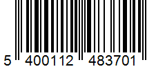 Barcode 5400112483701