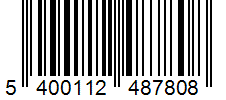 Barcode 5400112487808