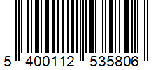 Barcode 5400112535806
