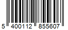 Barcode 5400112855607