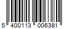 Barcode 5400113006381