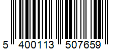 Barcode 5400113507659