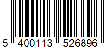 Barcode 5400113526896