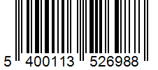 Barcode 5400113526988