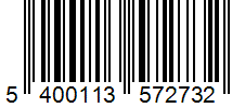 Barcode 5400113572732