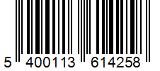Barcode 5400113614258