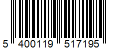Barcode 5400119517195