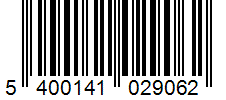 Barcode 5400141029062