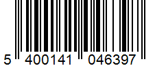 Barcode 5400141046397