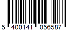 Barcode 5400141056587