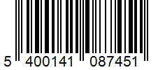 Barcode 5400141087451