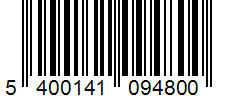Barcode 5400141094800