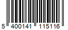 Barcode 5400141115116