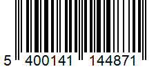 Barcode 5400141144871