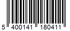 Barcode 5400141180411