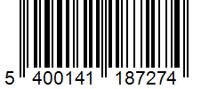 Barcode 5400141187274