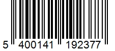 Barcode 5400141192377