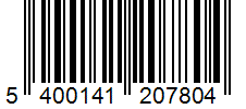 Barcode 5400141207804