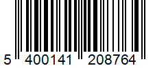 Barcode 5400141208764