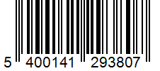 Barcode 5400141293807