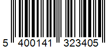 Barcode 5400141323405