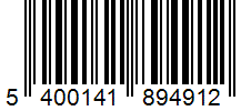 Barcode 5400141894912