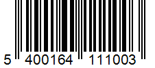 Barcode 5400164111003