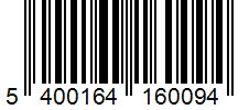 Barcode 5400164160094