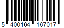 Barcode 5400164167017