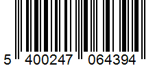 Barcode 5400247064394
