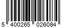 Barcode 5400265026084