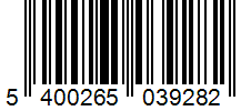 Barcode 5400265039282