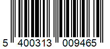 Barcode 5400313009465