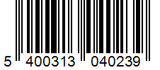 Barcode 5400313040239