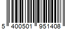Barcode 5400501951408