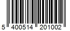 Barcode 5400514201002