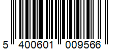Barcode 5400601009566