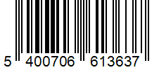 Barcode 5400706613637