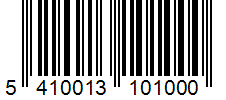 Barcode 5410013101000
